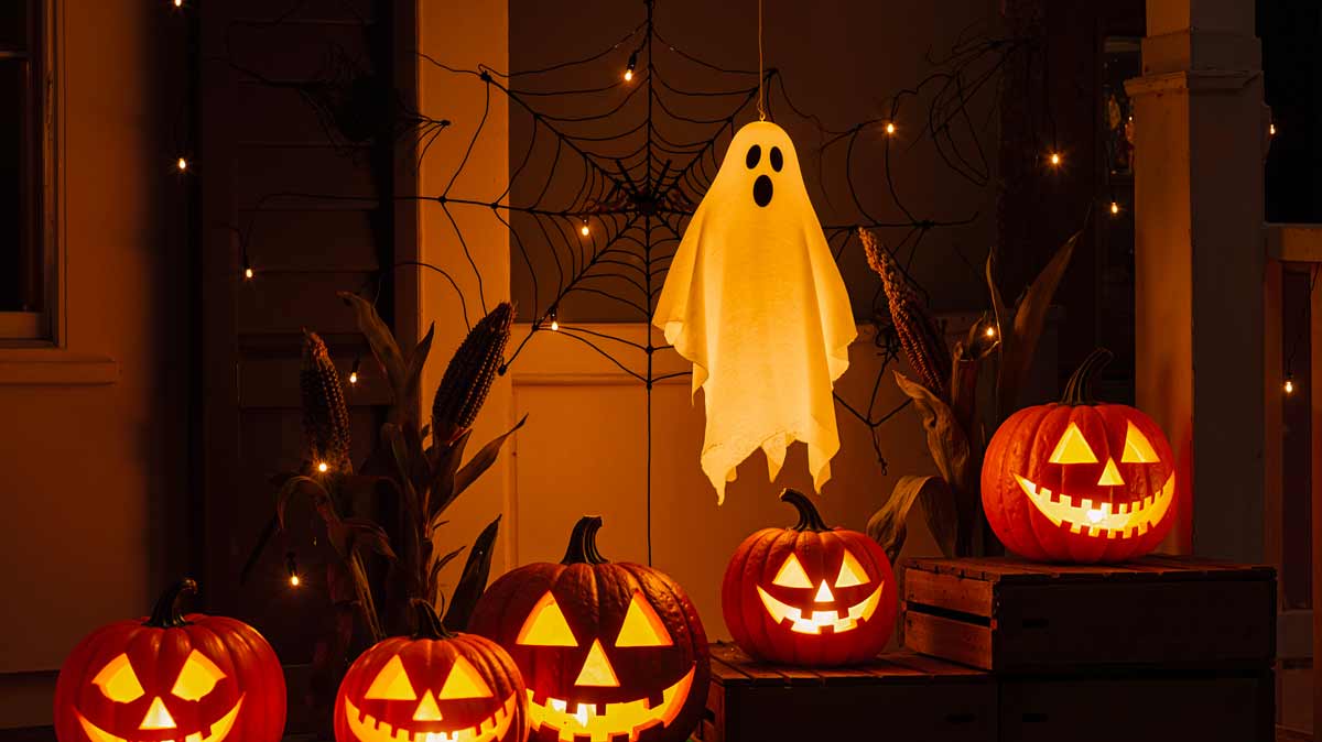 decorazione di Halloween in casa
