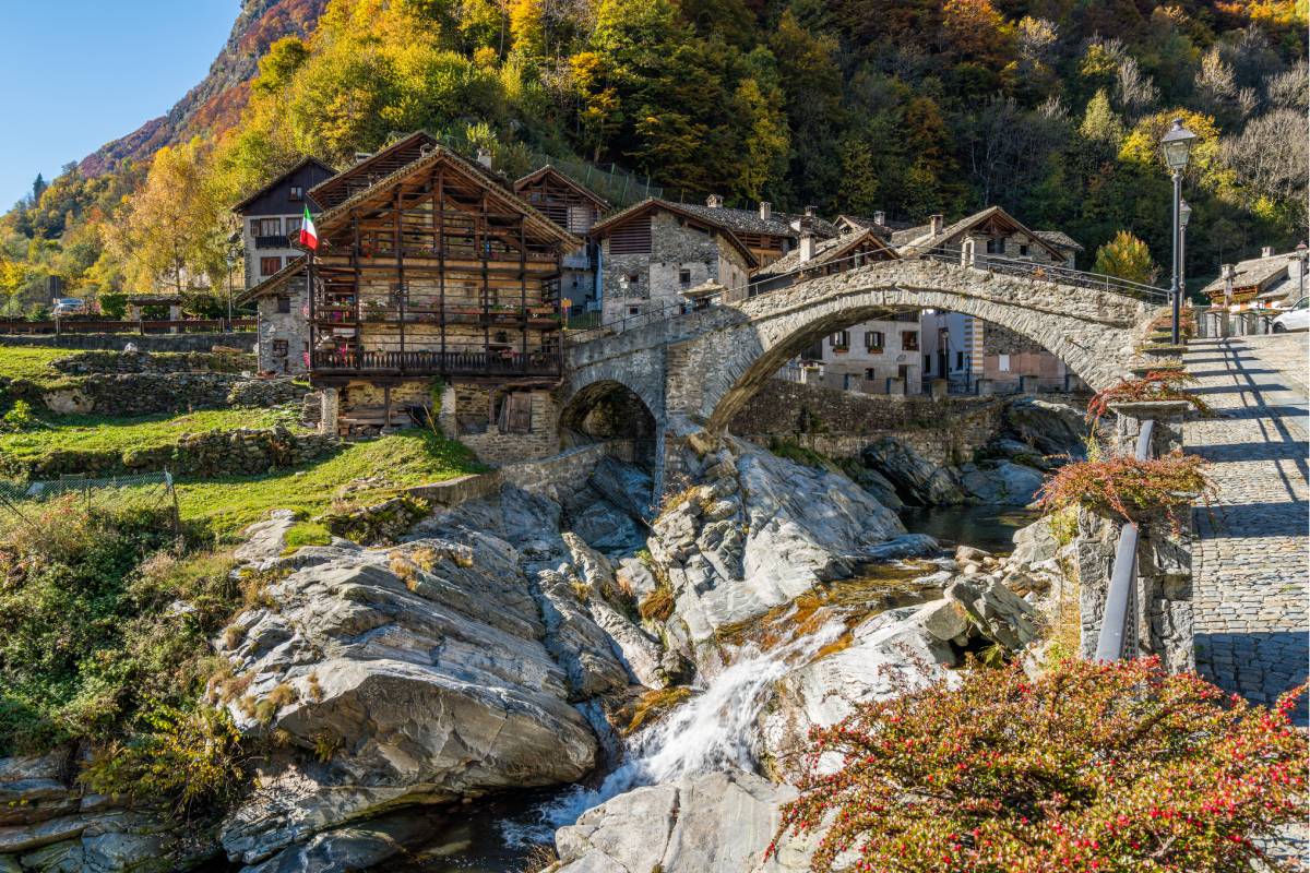 Rassa, borgo fiabesco in provincia di Vercelli