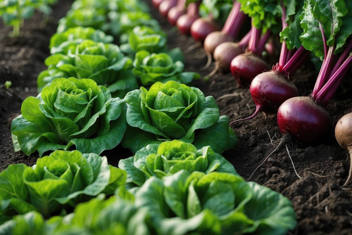 Lattughino e ravanelli: ortaggi per orto per principianti in autunno