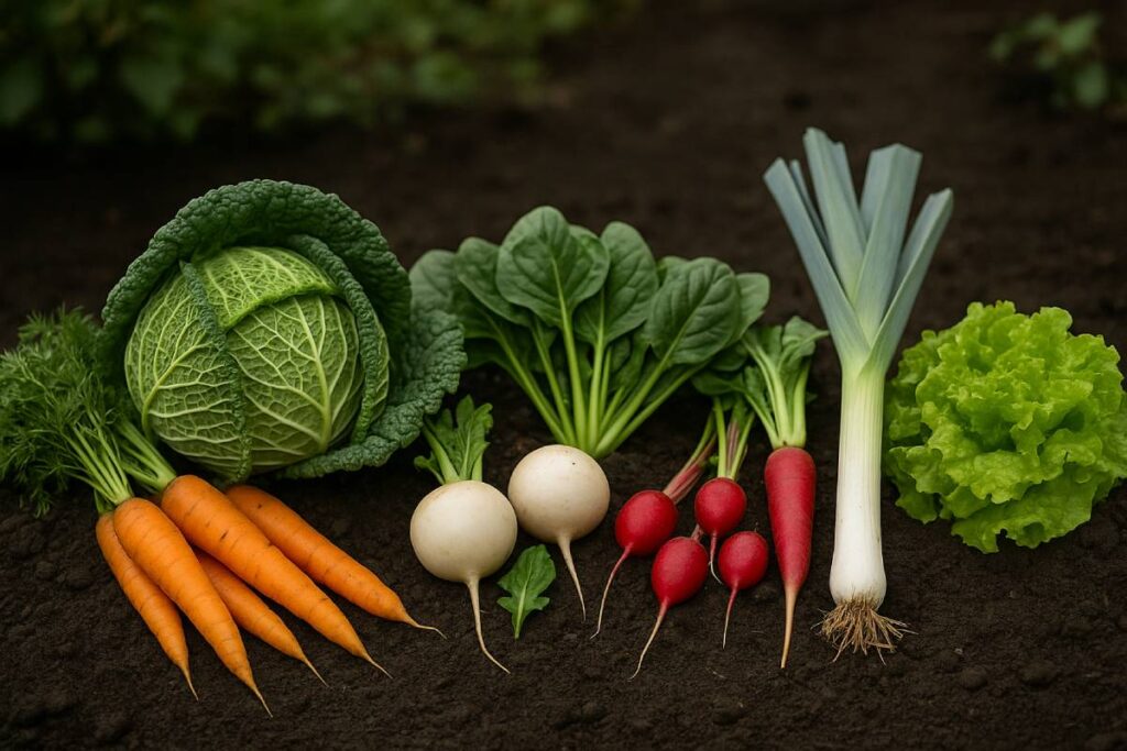 Orto d’autunno per principianti: 7 colture che non deludono mai