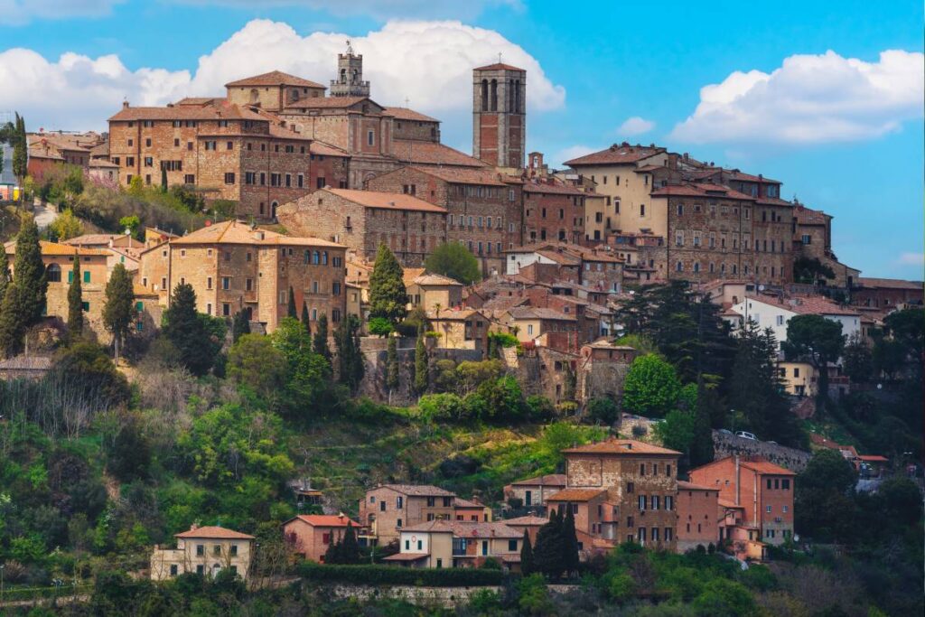 Veduta di Montepulciano