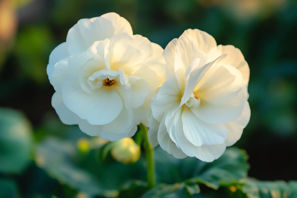 Begonia gigante da esterno bianca