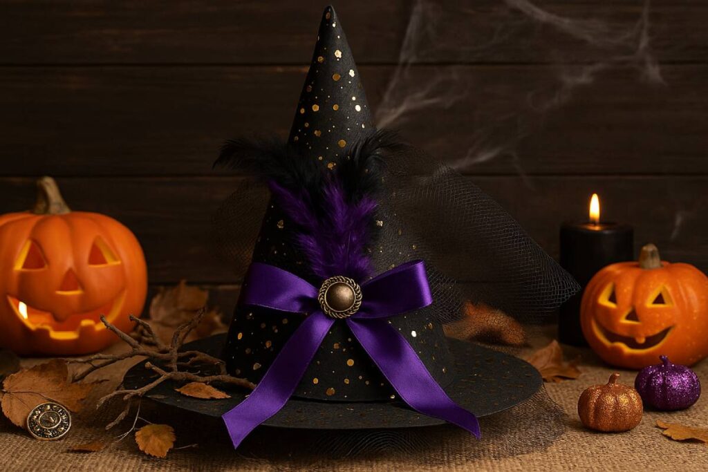 Cappello da strega fai da te per Halloween: il trucco facile per realizzarlo in 10 minuti