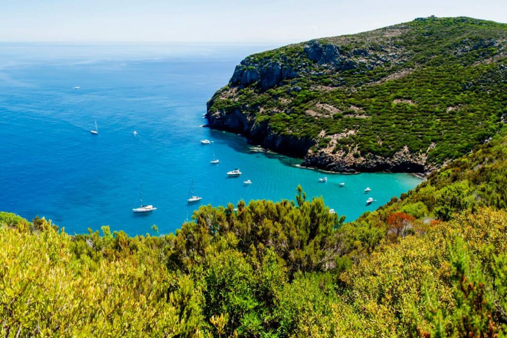 Veduta di Capraia
