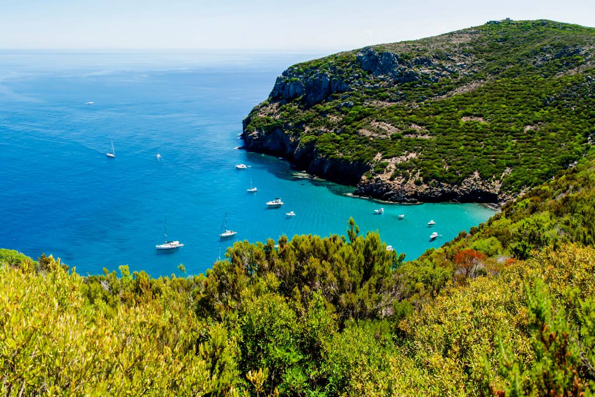 Veduta di Capraia