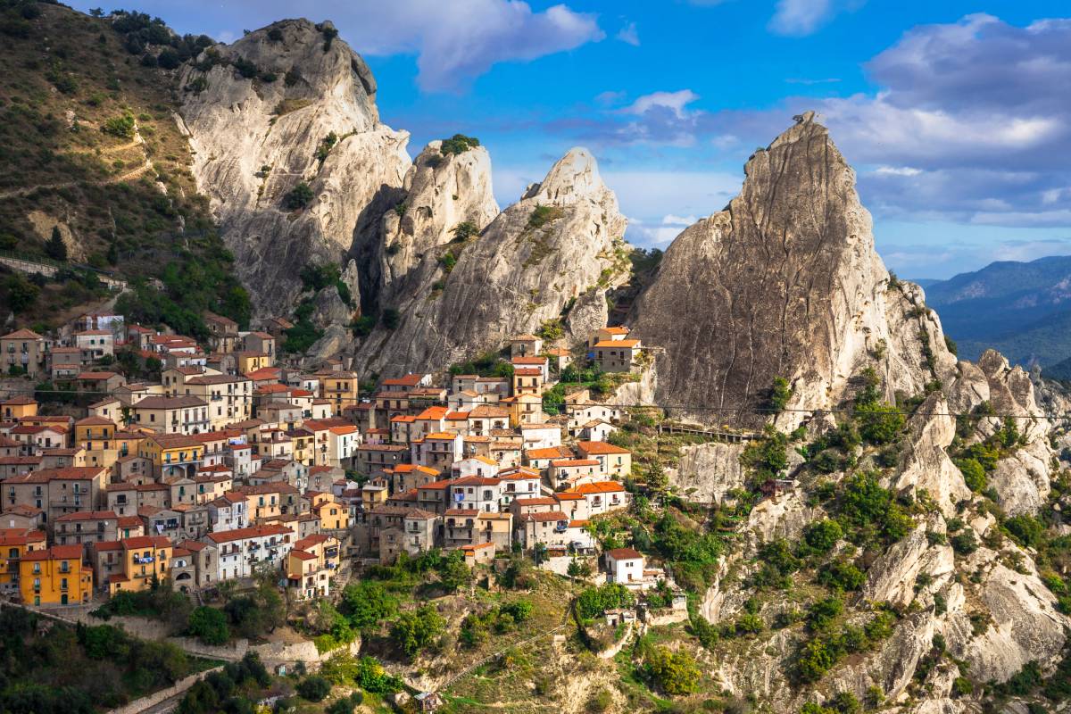 Veduta di Castelmezzano