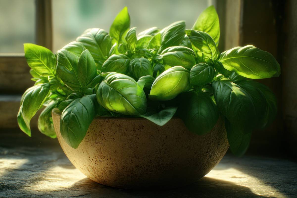 Basilico in autunno: come curarlo e farlo durare in casa