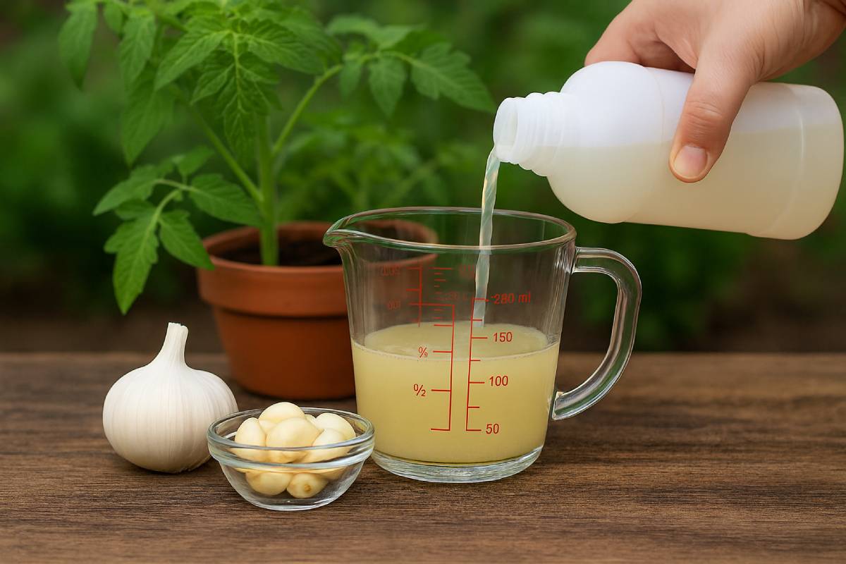 Ingredienti per antiparassitario per piante