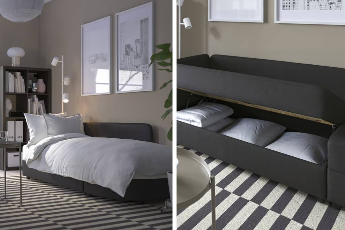 LINDÅKRA Divano letto a 2 posti