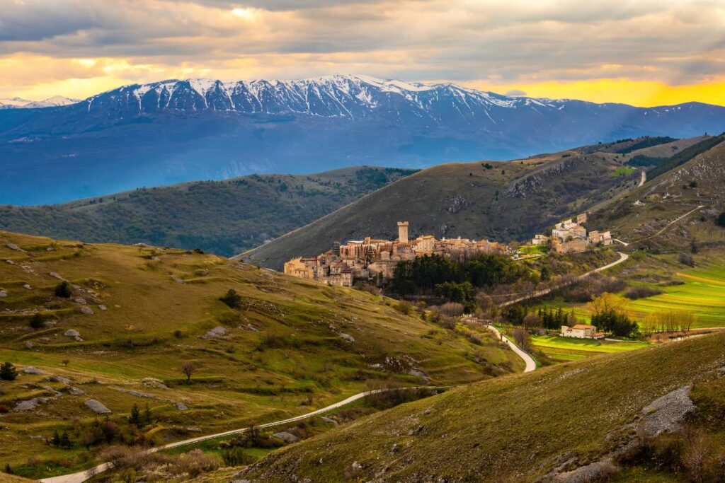 Veduta di Santo Stefano di Sessanio