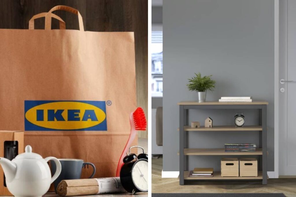 La consolle che diventa tavolo (e scaffale!): il colpo di genio firmato IKEA