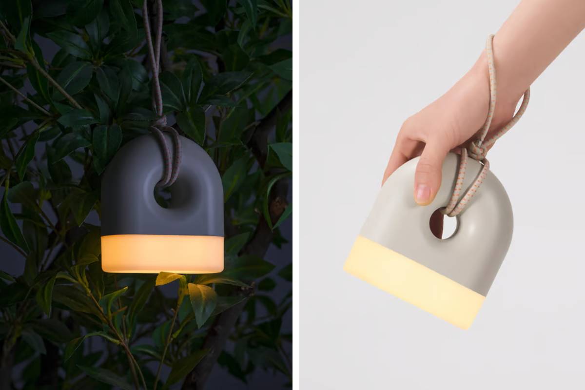 Lampada Ikea SOLVINDEN a batteria