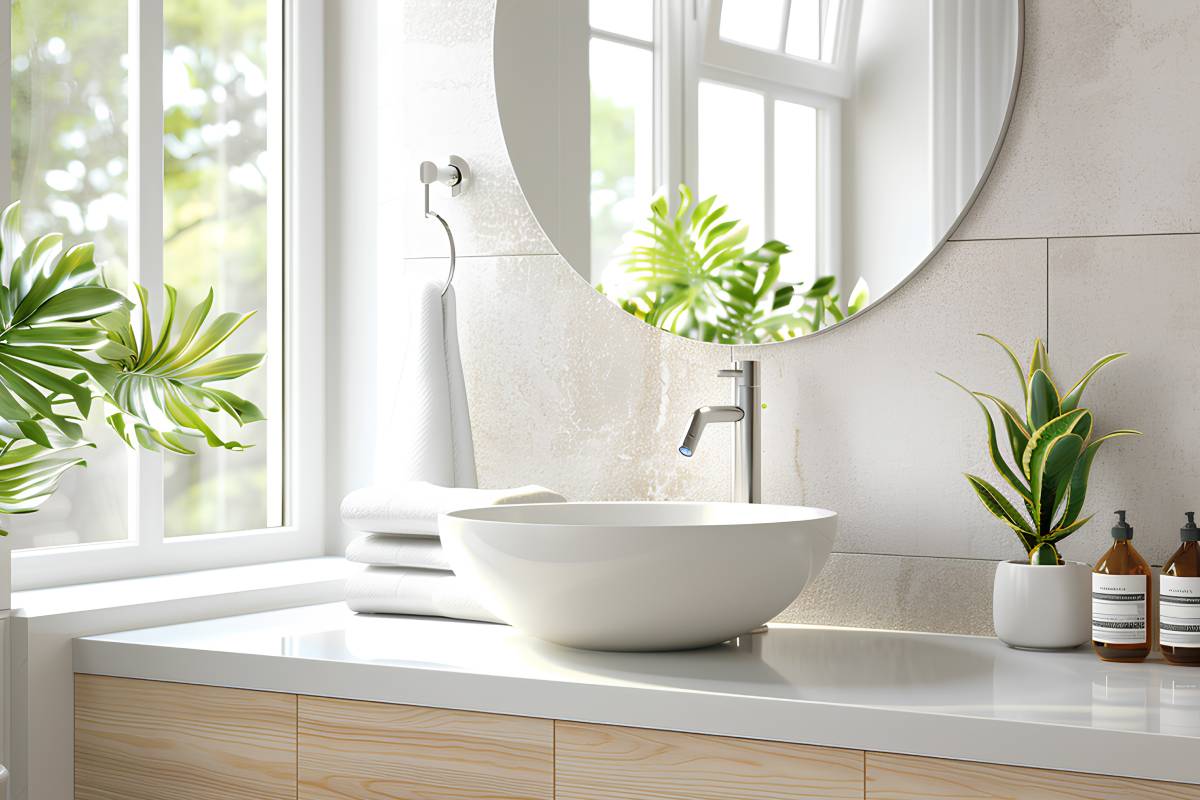 Lavabo d'appoggio