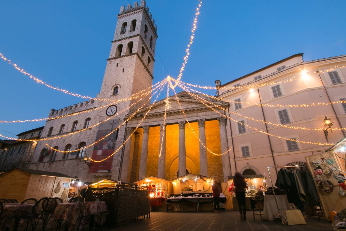 Mercatino di Natale ad Assisi