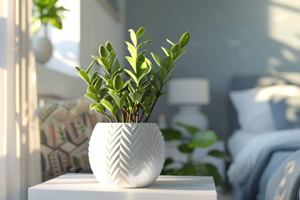 Zamioculcas in camera da letto: perché fa bene al sonno e all’umore