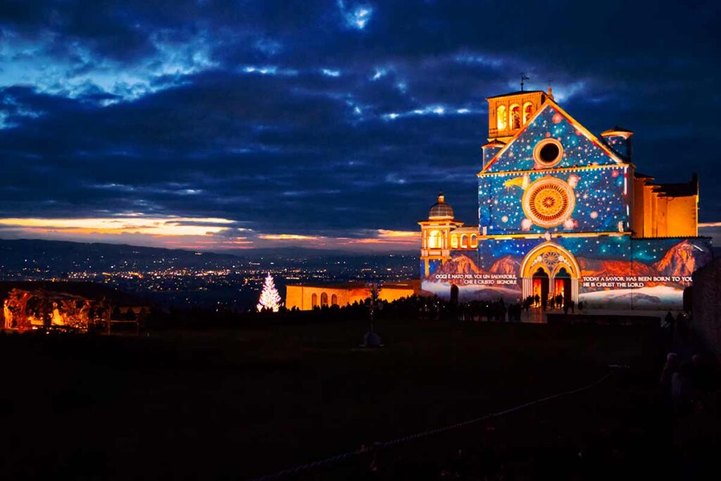 Assisi a Natale 2025: tra luci, eventi e magia per tutta la famiglia
