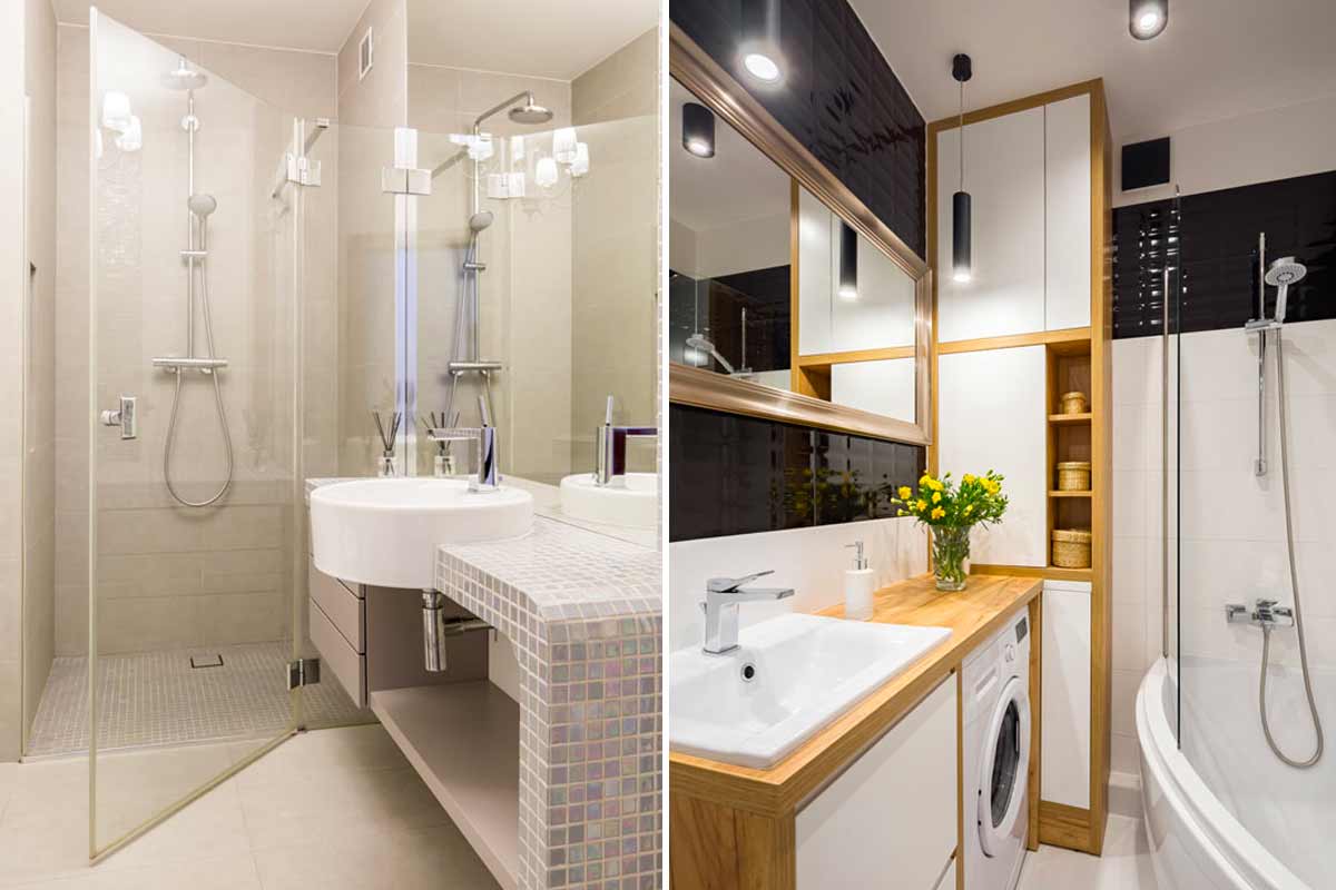 bagni stretti soluzioni di arredamento