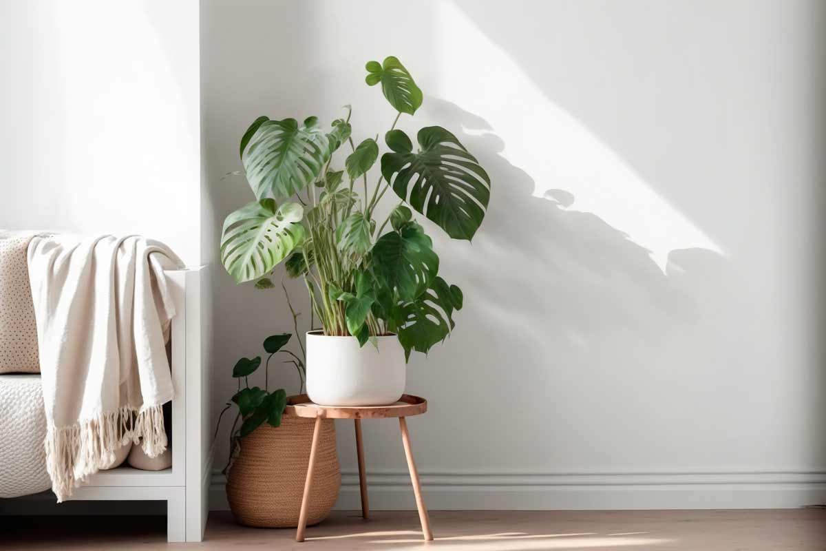 Monstera in vaso