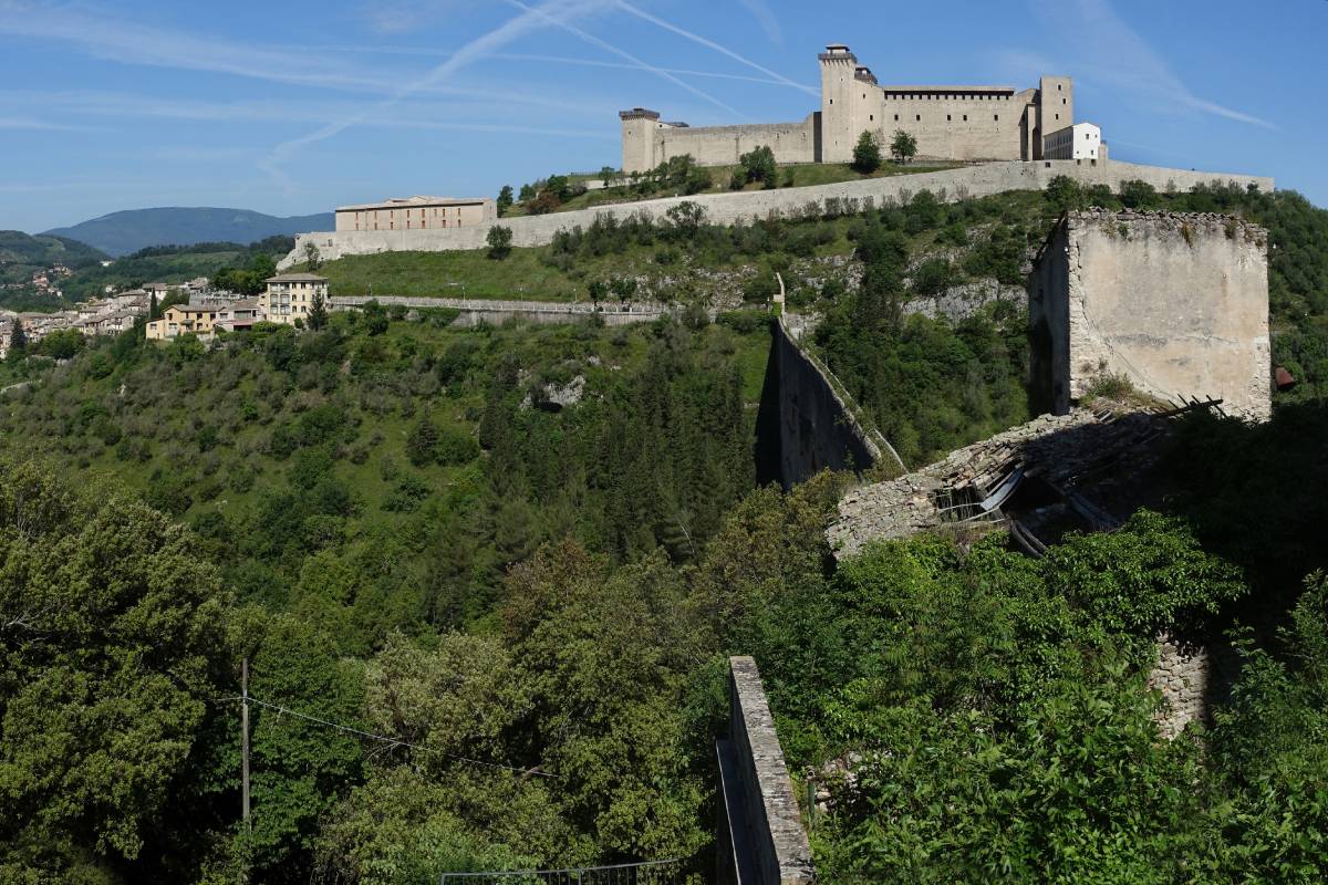 rocca di albornoz in umbria