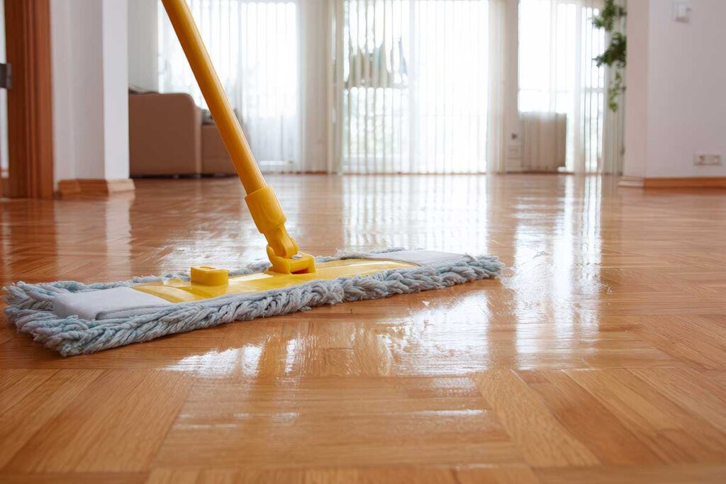 Aloni sul parquet dopo il lavaggio? La tecnica che li evita definitivamente