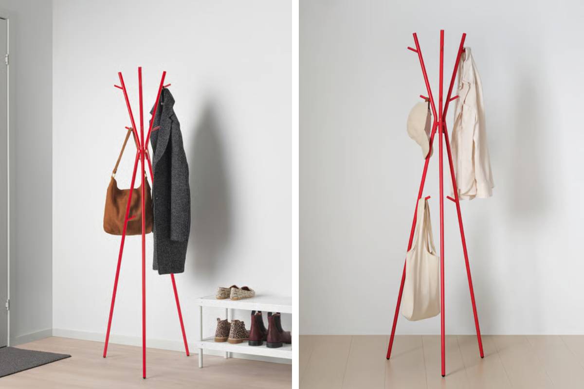 EKRAR di ikea: appendiabiti e borse