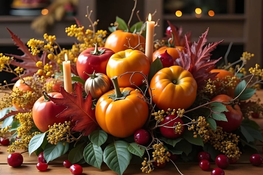 Fiori secchi e materiali naturali: il centrotavola che arreda anche a novembre