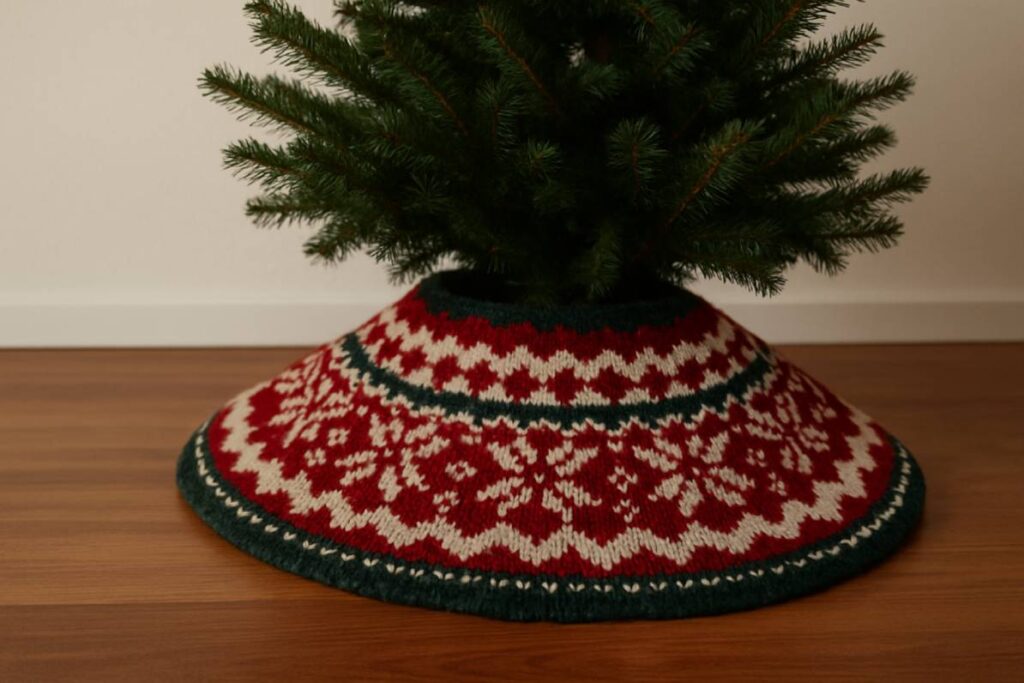 5 modi eleganti per nascondere il piedistallo dell’albero di Natale