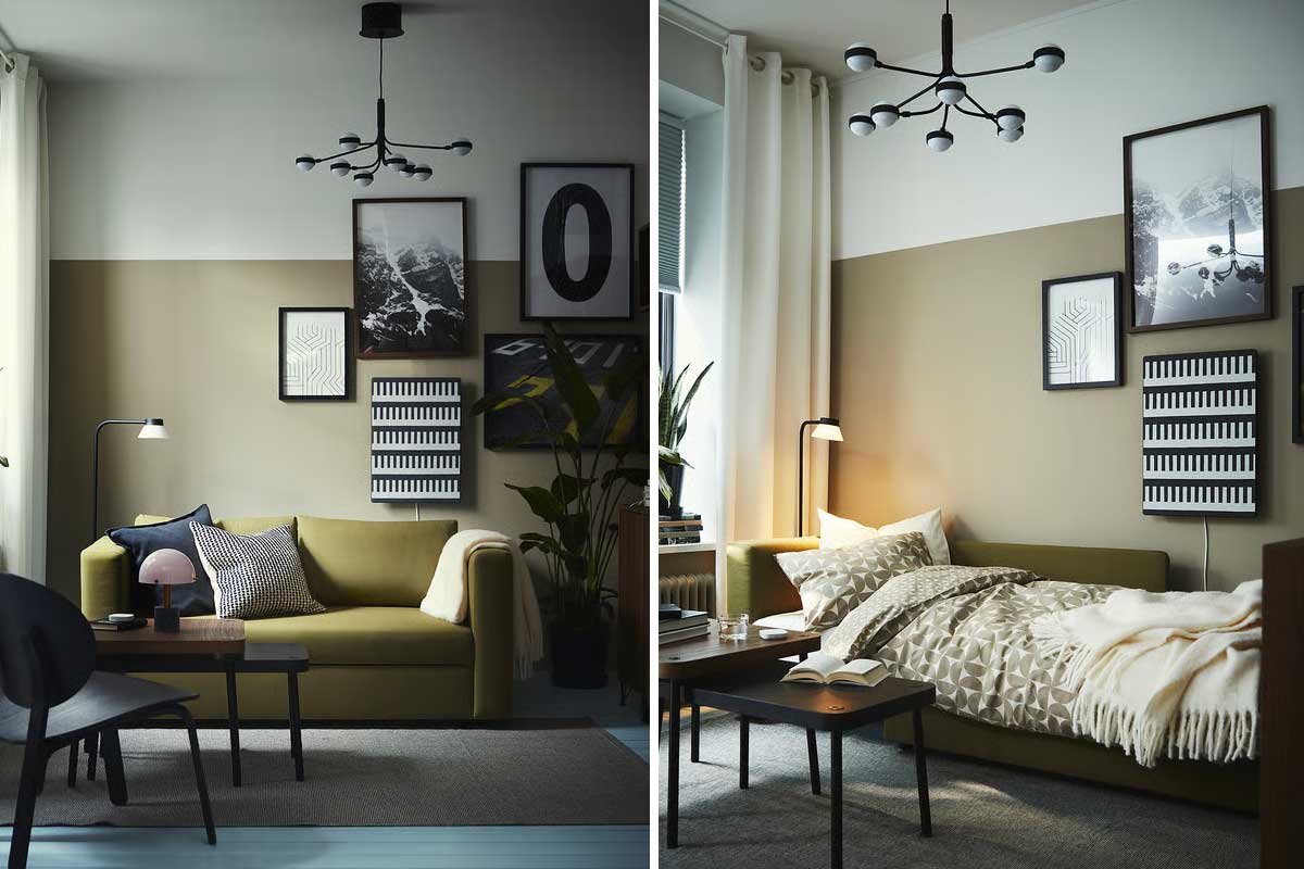 divano letto Ikea SKÖNABÄCK in offerta