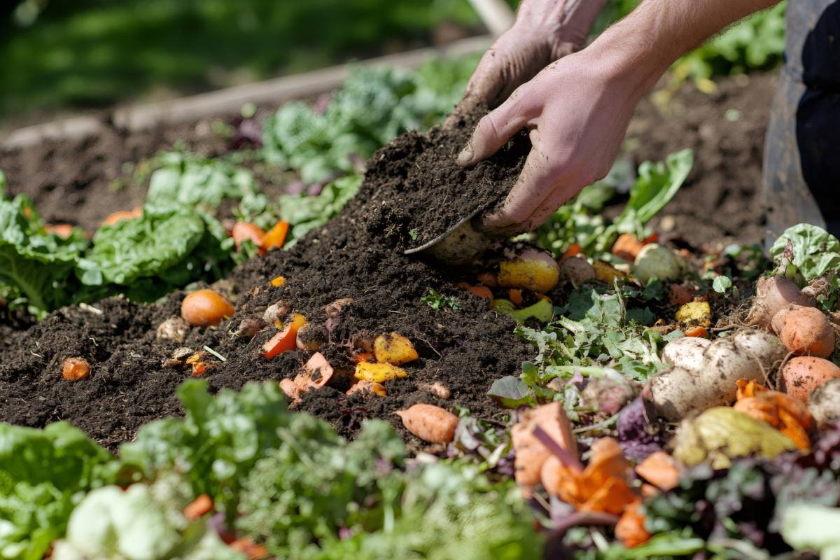 compost per rigenerare il terreno