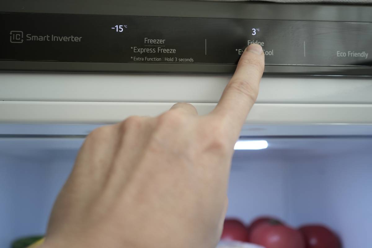 regolazione temperatura del freezer che non congela