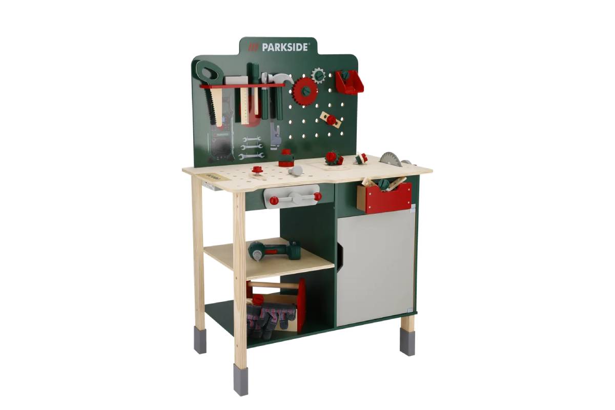 il banco da lavoro in legno