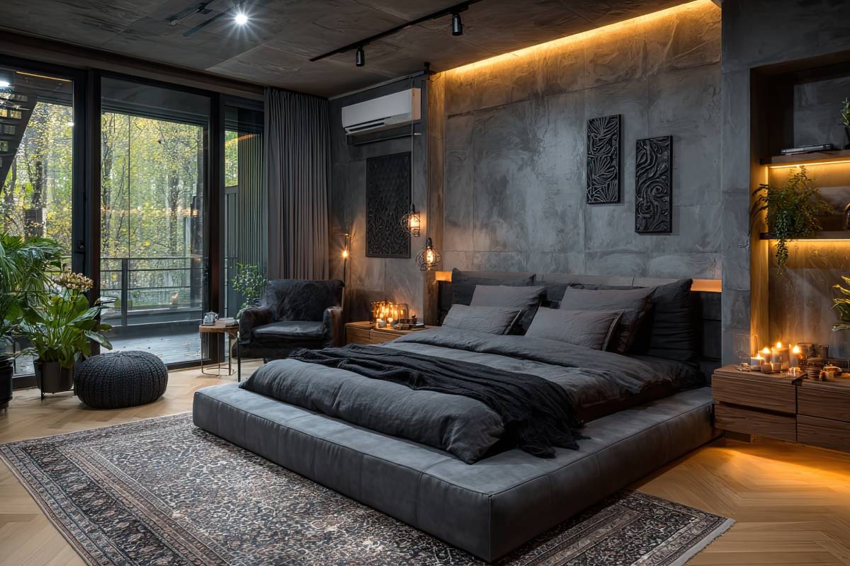 illuminazione camera da letto con strisce led