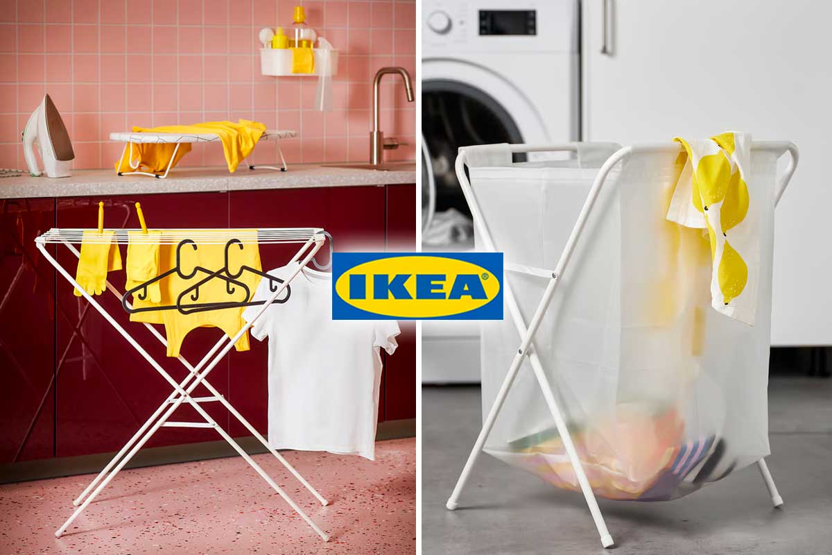 IKEA JÄLL: i tre accessori salvaspazio che rivoluzionano la lavanderia di casa