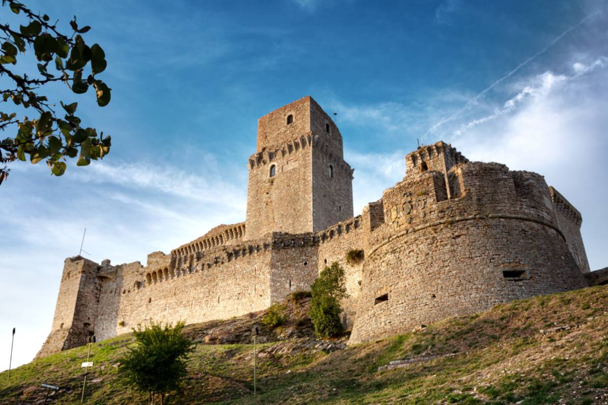 rocca maggiore, assisi