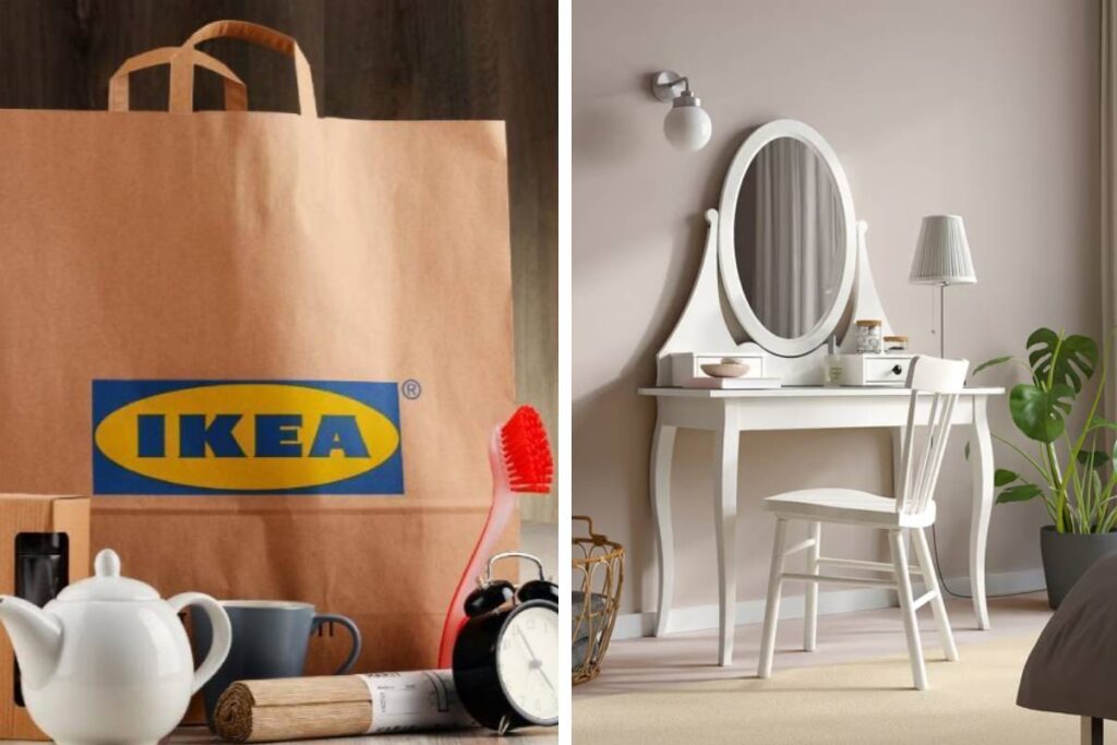 La toeletta shabby IKEA HEMNES: bianca, romantica e perfetta per creare il tuo angolo beauty