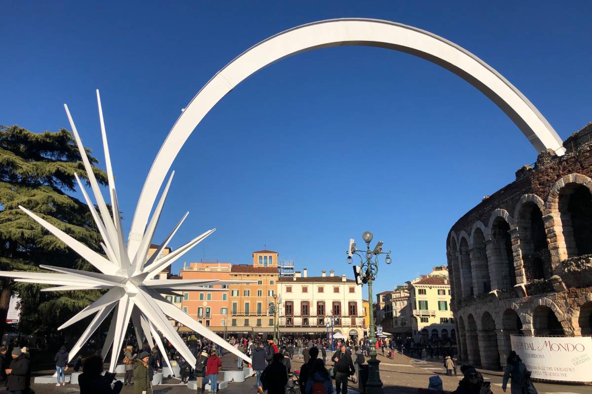 verona e i mercatini di natale da raggiungere in treno