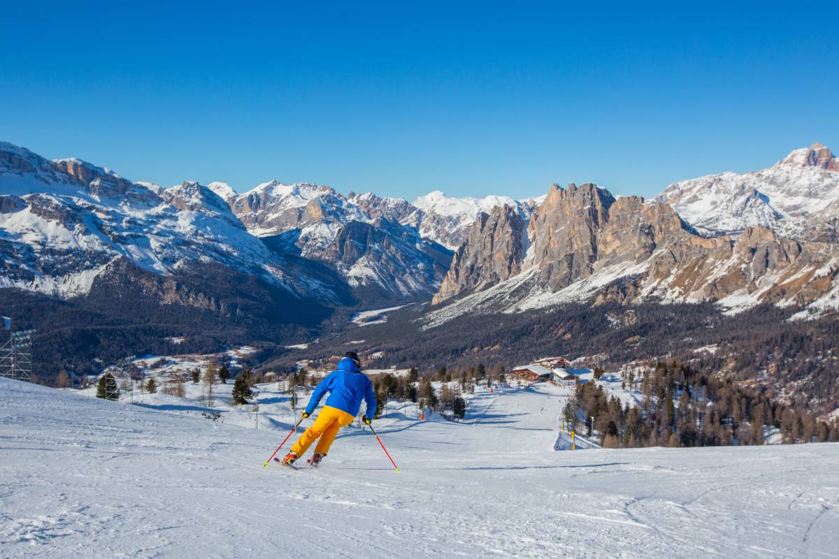 cortina d’ampezzo, sciare a novembre 2025 in italia
