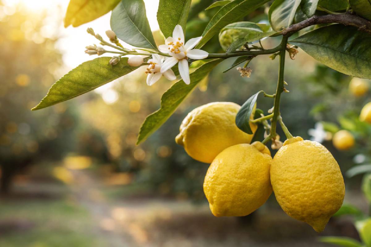 pianta di limone da potare