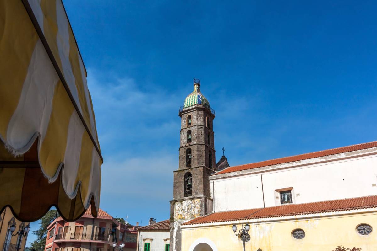 campanile della colleggiata di Roccamonfina