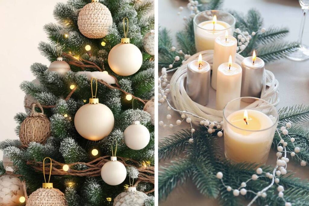 Shabby chic a Natale: i colori pastello che scaldano l’atmosfera