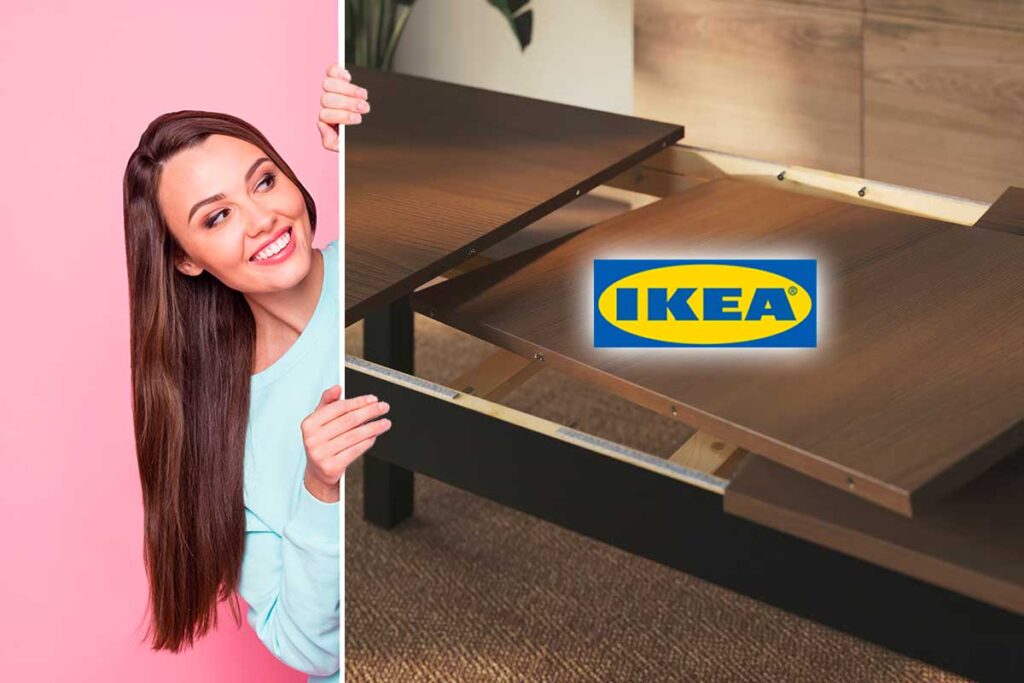 Il tavolo allungabile IKEA che sembra di fascia alta ma costa poco: la novità più furba del momento