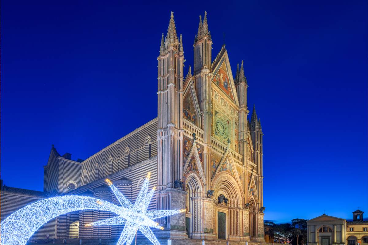 Orvieto e l'atmosfere di dicembre